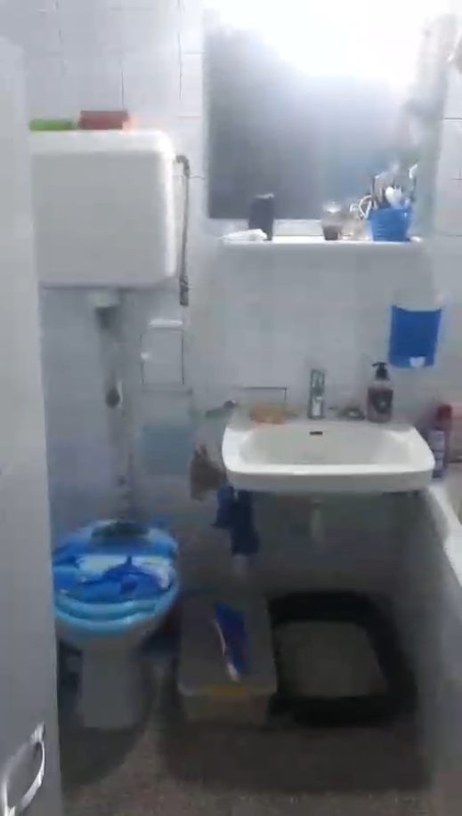 Baie veche înainte de renovare la clientul Florin C. – starea inițială