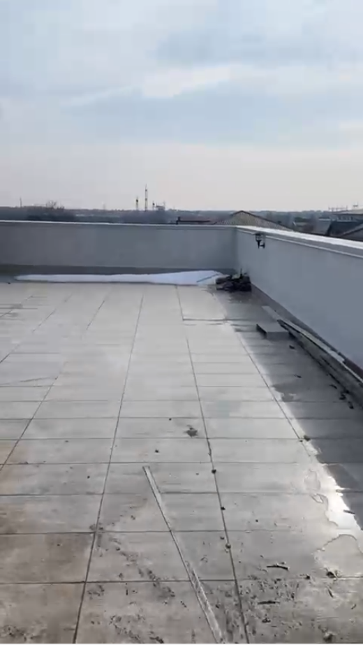 Reparație terasă la clientul Alin G. – stare inițială a terasei, București