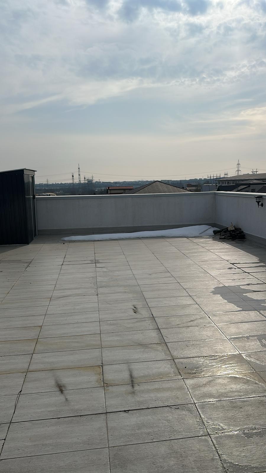 Reparație terasă la clientul Alin G. – vedere de ansamblu înainte de reparație, București